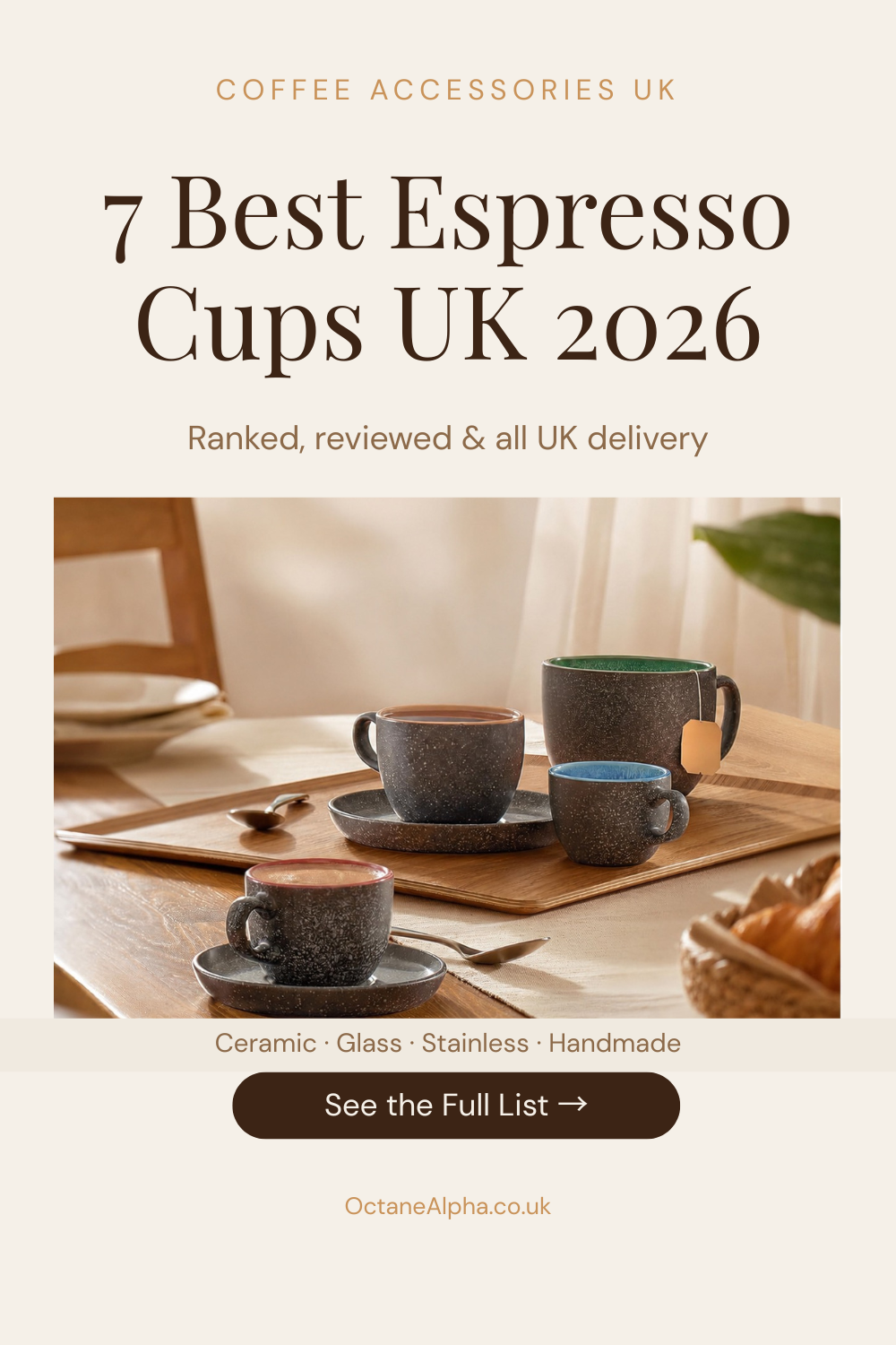Best Espresso Cups UK 2026